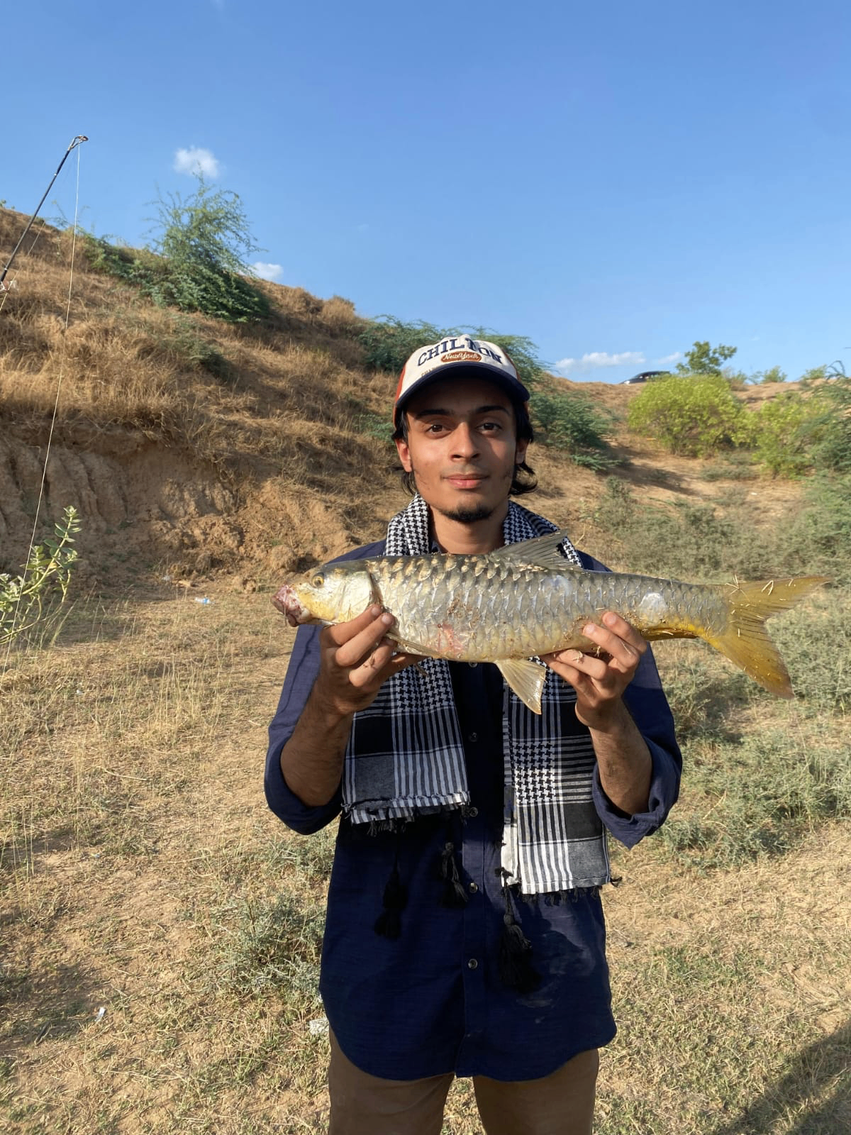 Dr. Yasser Rafique in the field